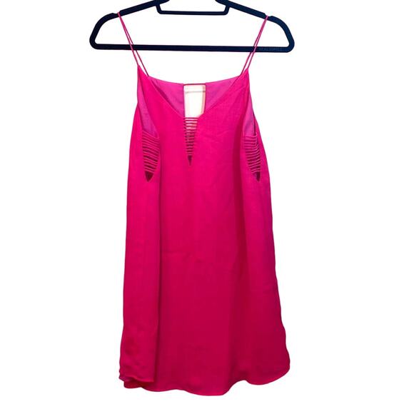 Naked Zebra Pink Spaghetti Straps Dress Style SD102791 Medium Valentines,Gift - Picture 1 of 10